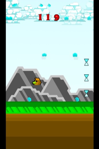 The player has to jump and dodge the deadly drops of precipitation