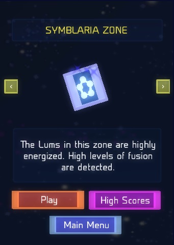 "The different game modes are named 'Zones' and each one is unique in play style and technique needed."